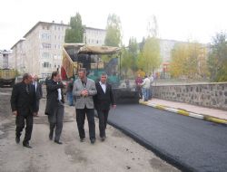 “50 günde 50 bin ton asfalt” 